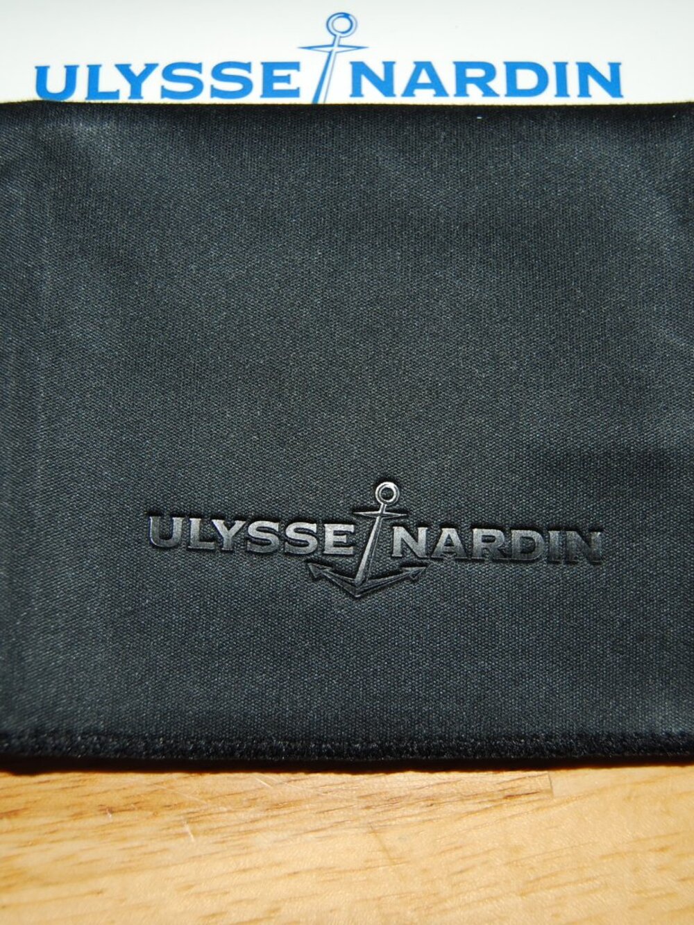 #326 NEW ULYSSE NARDIN BLACK CLEANING TOWEL